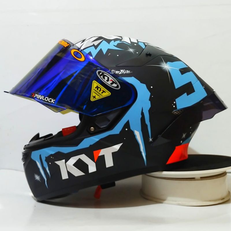 Jual HELM kyt tt course jaume masia winter test paket ganteng((gratis