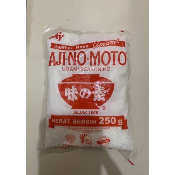 Jual Ajinomoto Penyedap Rasa 250 Gr | Shopee Indonesia