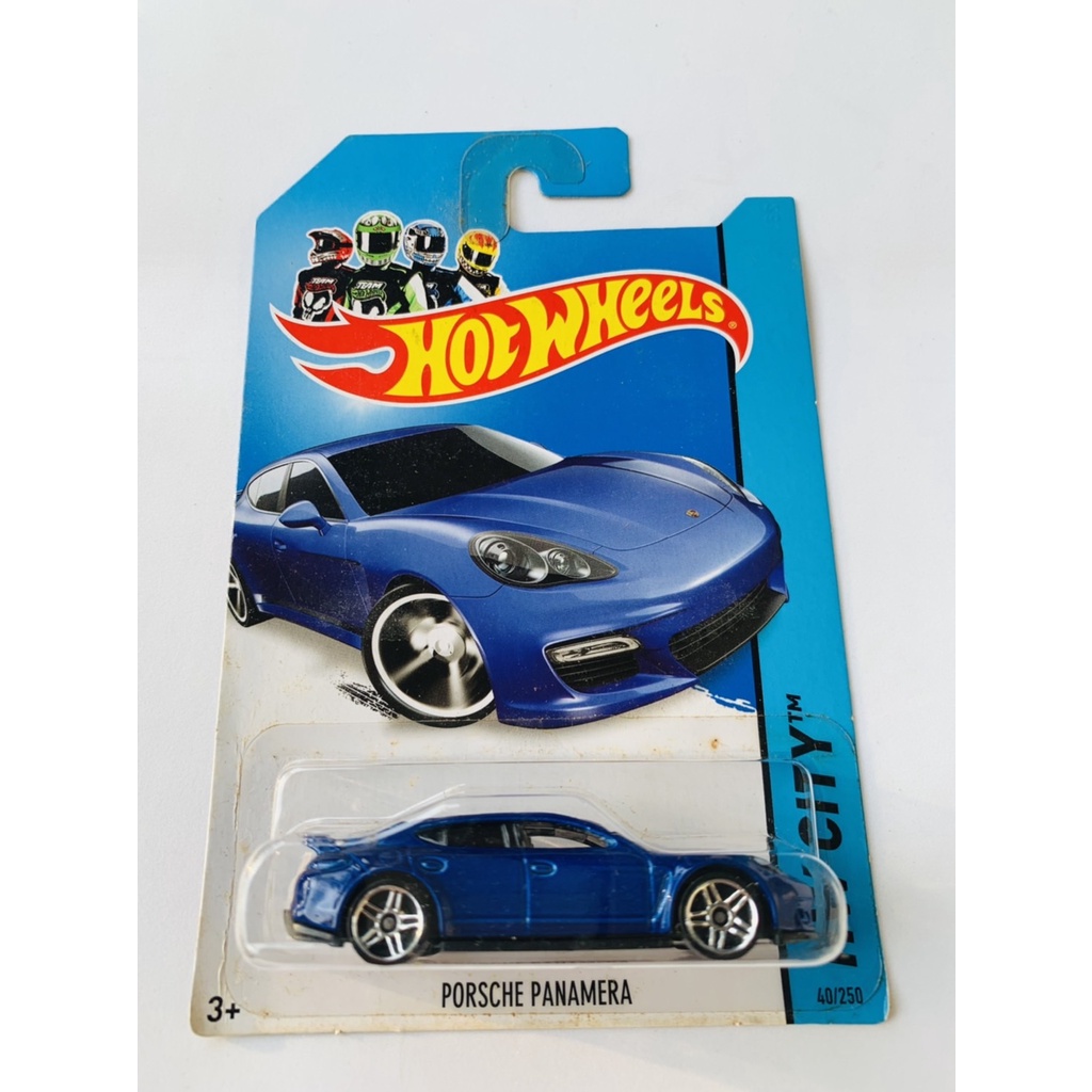 Jual HOTWHEELS HOT WHEELS PORSCHE PANAMERA BIRU HW CITY DIECAST ...