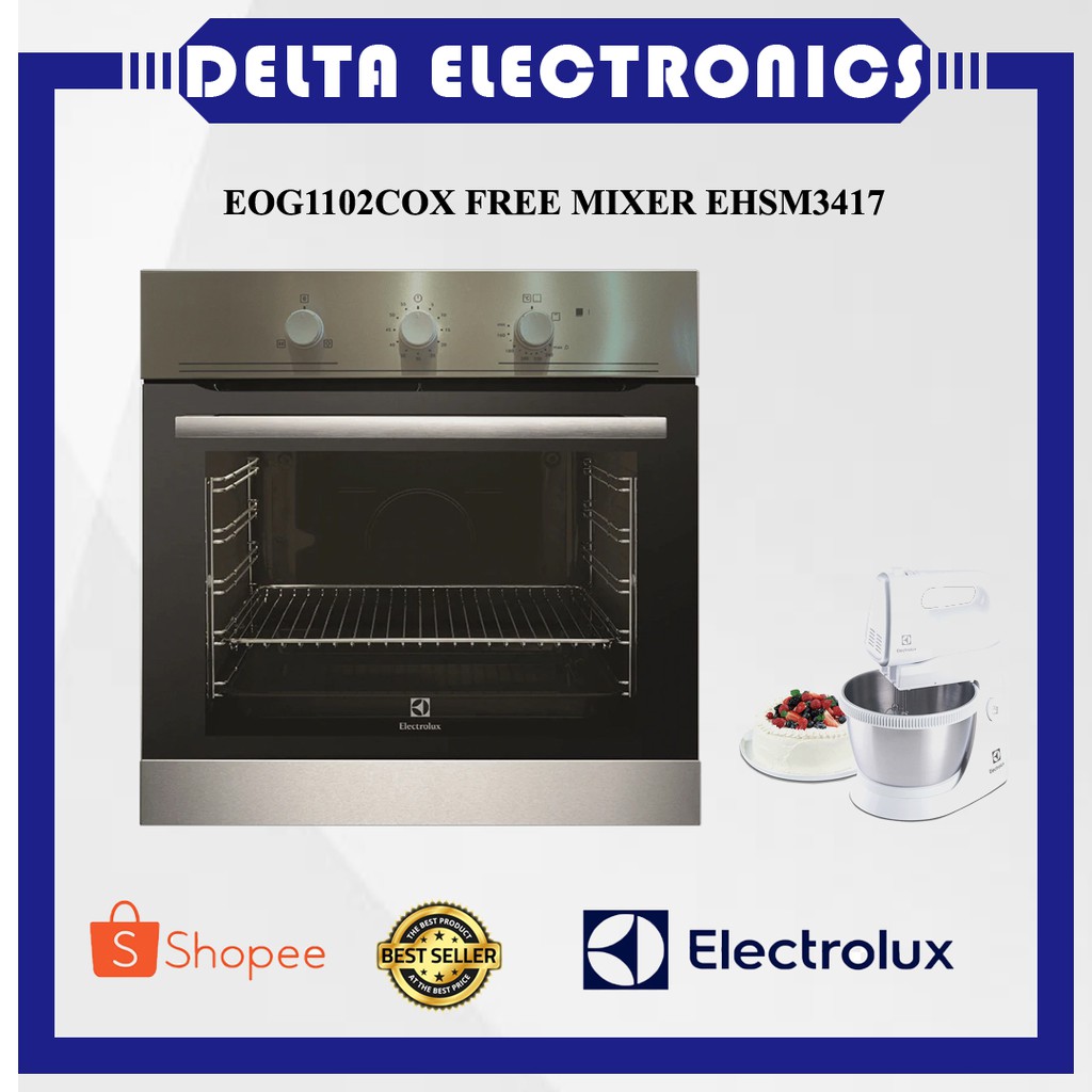 Jual ELECTROLUX Oven Tanam Gas EOG1102COX EOG 1102 COX EOG1102