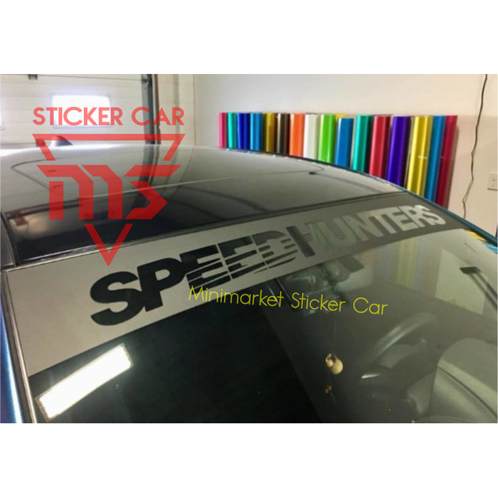Jual sticker stiker mobil speedhunters jdm kaca blok Keren | Shopee ...