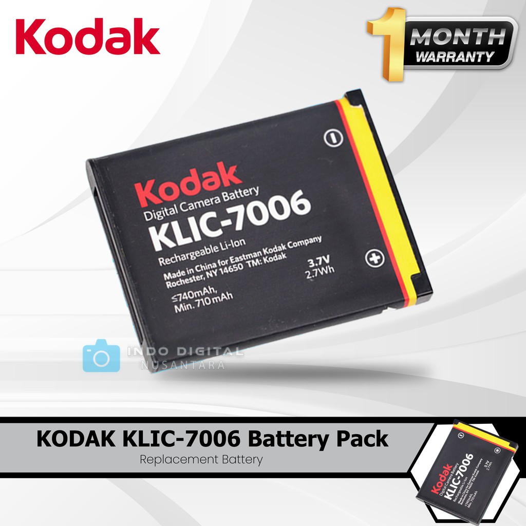 Jual BATERAI KODAK KLIC 7006 | Shopee Indonesia
