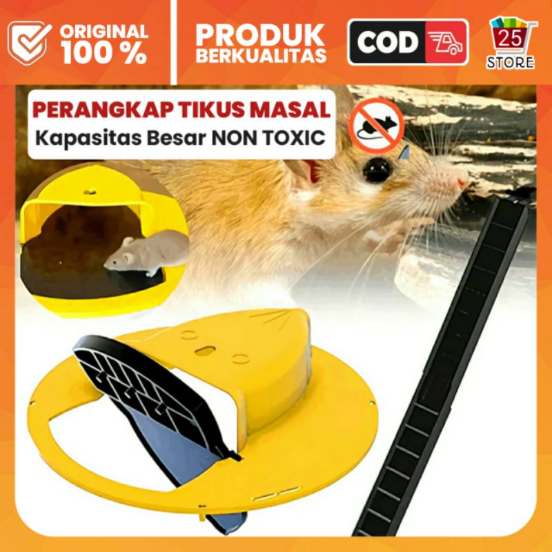 Jual Rolling Bucket Mouse Trap Perangkap Jebakan Tikus Masal Anti Racun