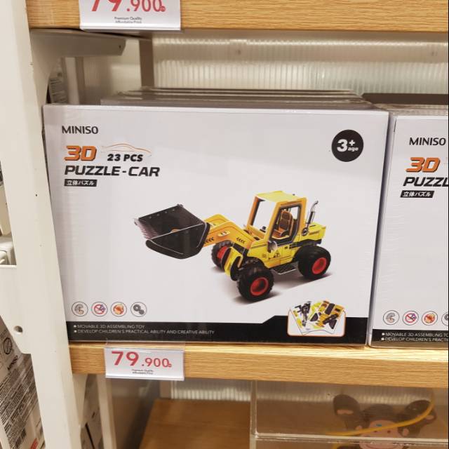 Miniso 3d puzzle sales car