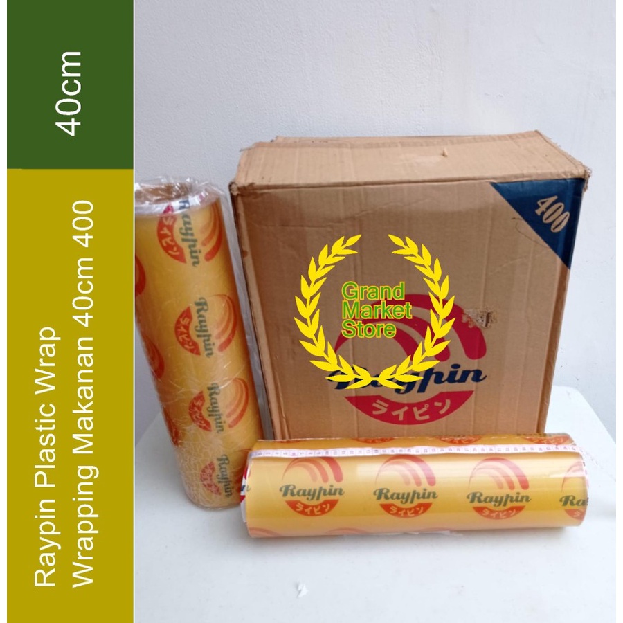 Jual Raypin 40cm x 500meteh Plastik Wrapping Plastic Wraping Cling Wrap ...