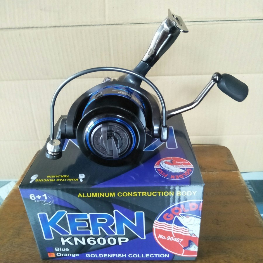 Jual Alat Pancing Reel Ril Golden Fish Kern KN600P Katrol Senar ...