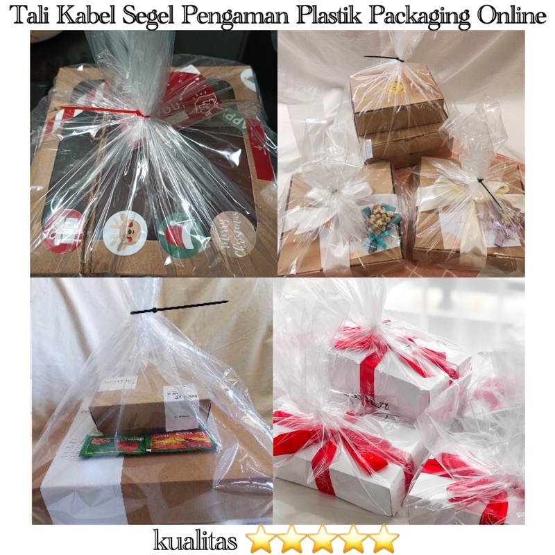 Jual Tali Segel Klip Pengaman Plastik Packaging / Kabel Pelindung ...