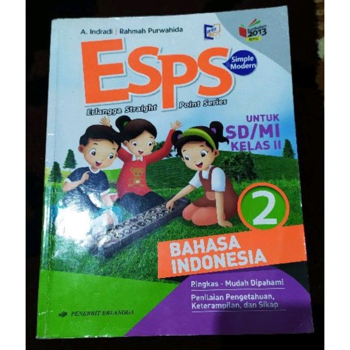 Jual BUKU PAKET ESPS KELAS 2 SD (IPS,IPA,PPKN, B.INDONESIA, MATEMATIKA ...