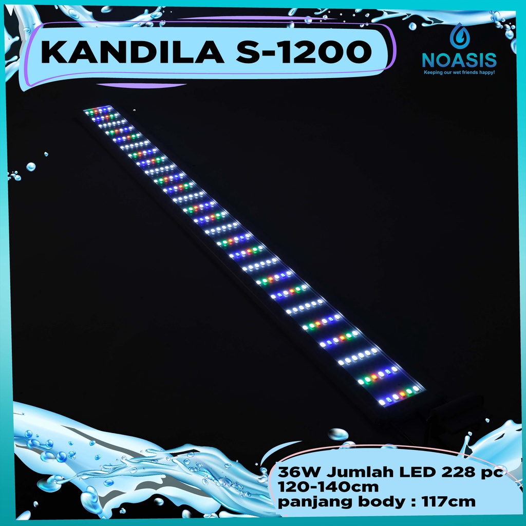 Jual Lampu Led Aquarium Kandila Wrgb S S W Aquascape Akuarium Shopee Indonesia