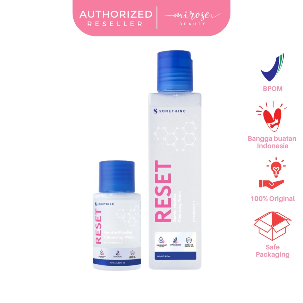 Jual SOMETHINC Reset Gentle Micellar Cleansing Water - Magic Water  Pembersih Wajah | Shopee Indonesia