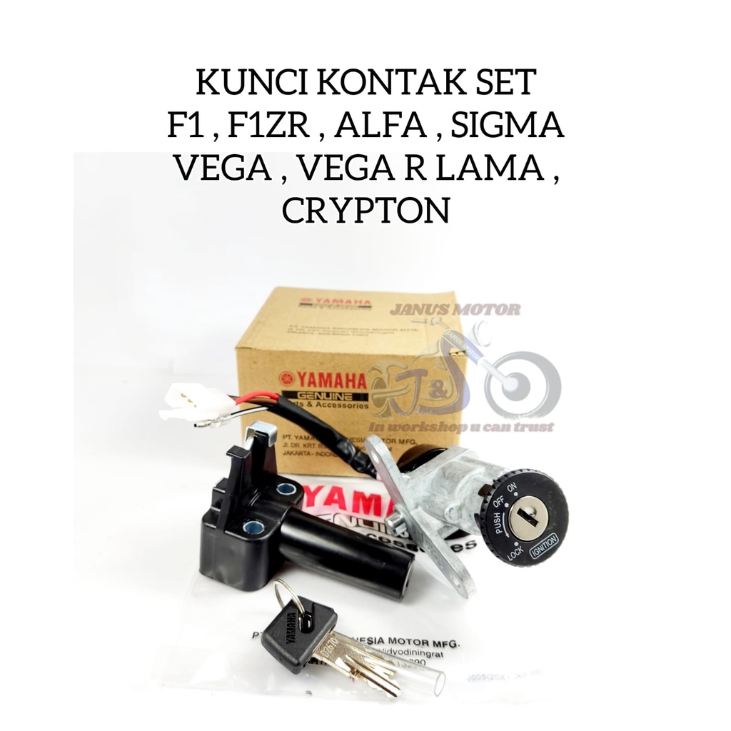 Jual Kunci Kontak Set Plus Jok Yamaha F F Zr Vega R Sigma Alfa Crypton Kualitas Original