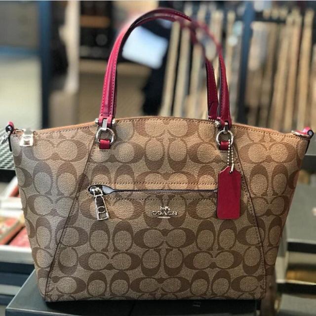 COACH Prairie Satchel In Signature Canvas