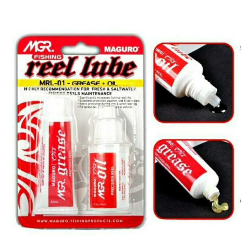 Jual Oil dan Grease / Maguro Reel Line Grease + Oil / Oli dan Pelumas ...