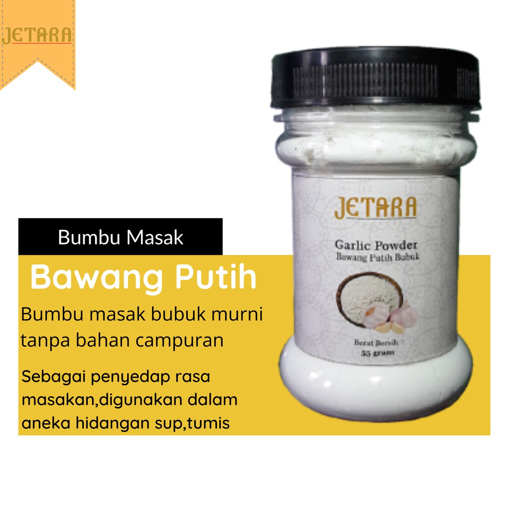 Jual Bawang Putih Bubuk - Jetara Garlic Powder | Shopee Indonesia