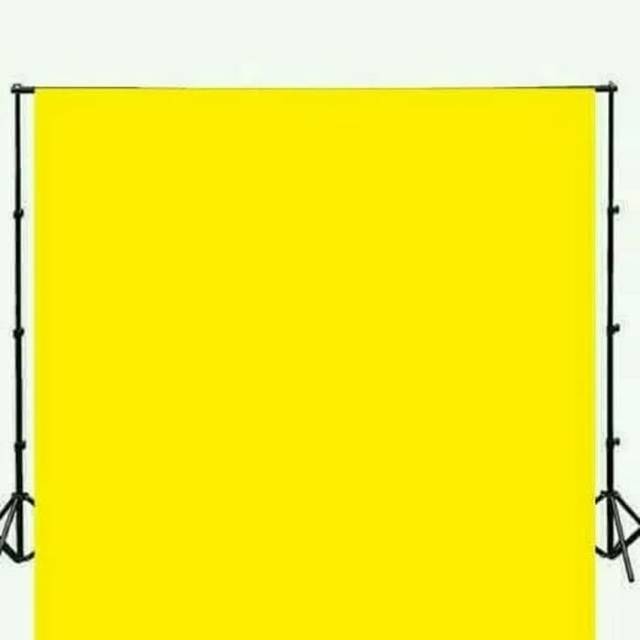 Jual Background foto warna kuning polos ukuran 2,7X3M | Shopee Indonesia