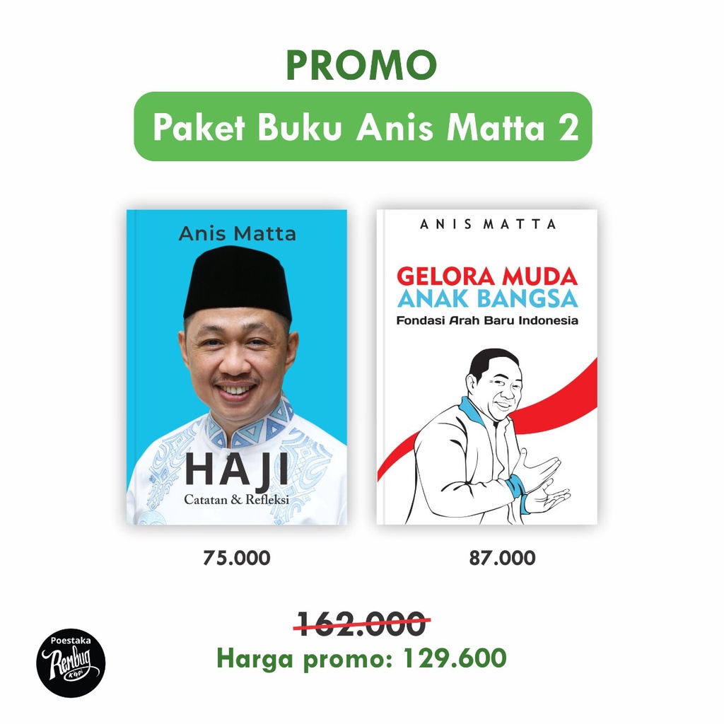 Jual BUKU MOTIVASI KARYA ANIS MATTA - PAKET 2 | Shopee Indonesia