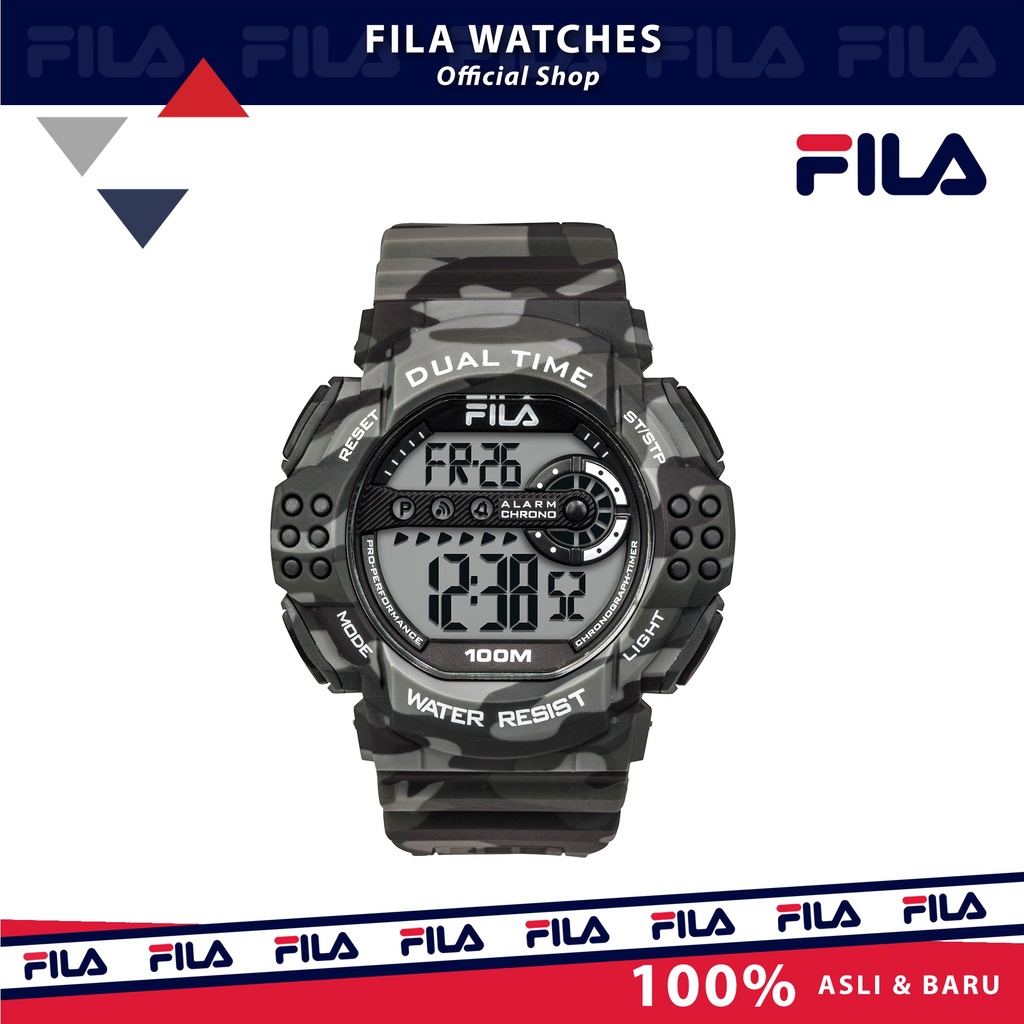 Jual Fila Jam Tangan Digital Pria 38-171 Shopee Indonesia