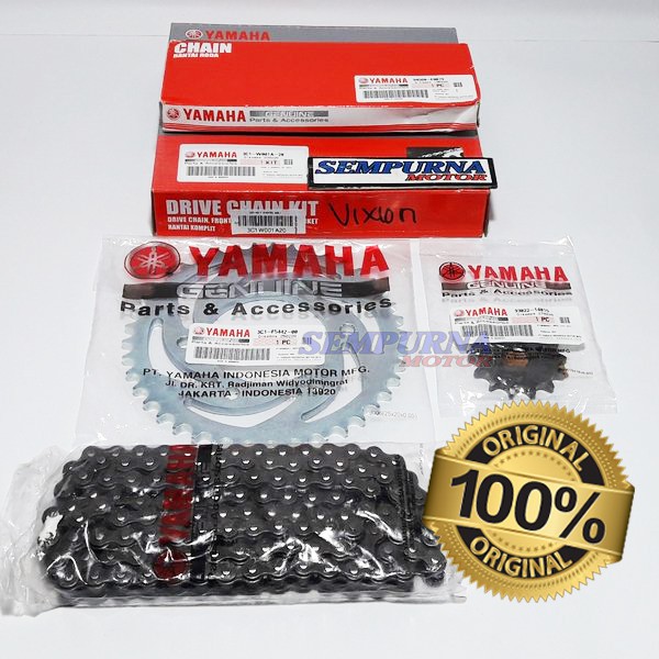 Jual Gear Set Gir Set Girset Vixion Old Lama 2006 sd 2011 100 Ori Asli