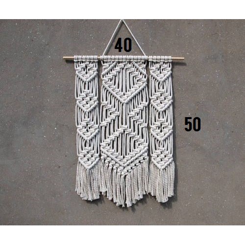 Jual macrame wall hanging/ makrame hiasan dinding 81 | Shopee Indonesia