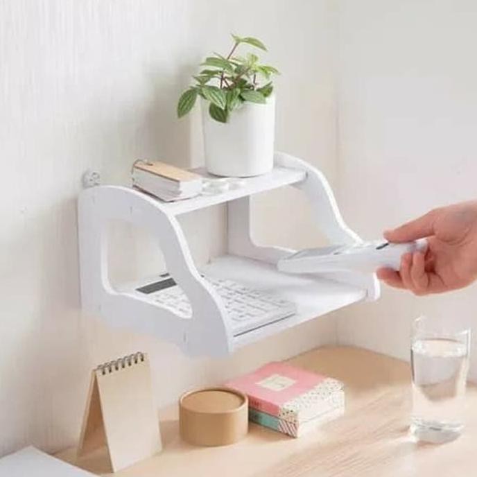 Jual RAK DINDING VINTAGE DEKSTOP STORAGE TEMPAT BUKU WIFI ROUTER TOP ...