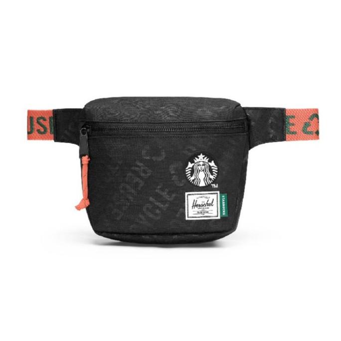 Jual Starbucks x Herschel Supply Recycle Tumbler Hippack Totebag ...