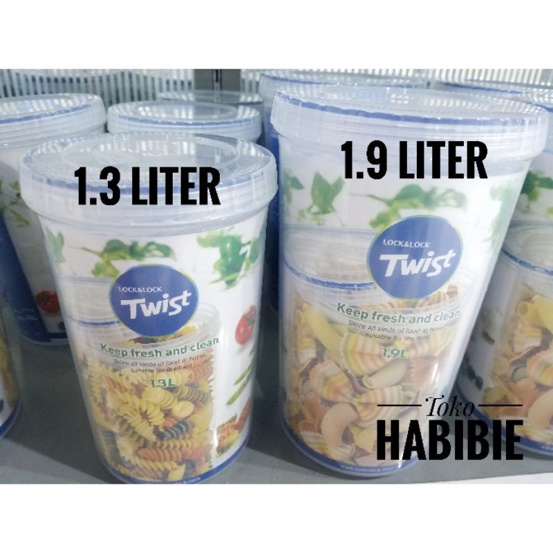 Jual Lock & Lock Lock n Lock Twist Round Kotak Makanan Food Container