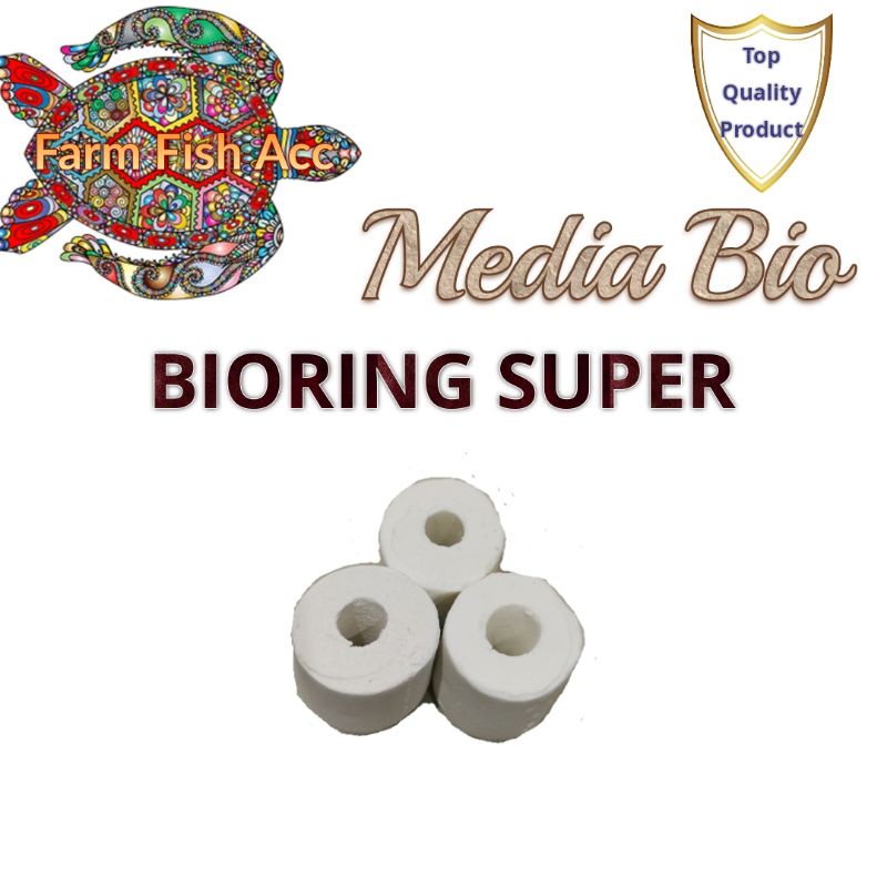 Jual BIORING SUPER MEDIA BIO FILTER AQUARIUM 250gr BIO RING Shopee