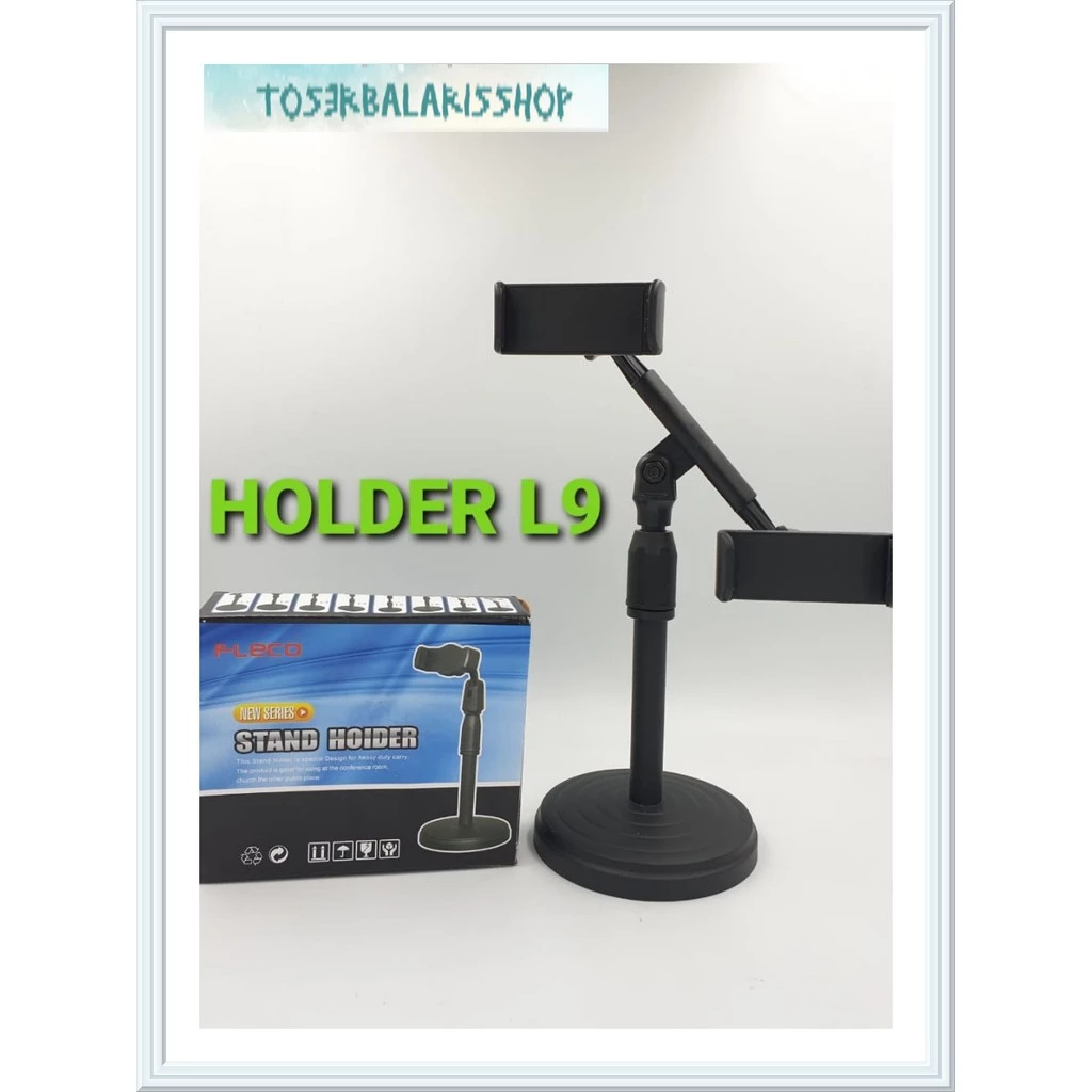 L9 HOLDER L9 STAND HANDPHONE MICROPHONE PODCAST TYPE L9 | AutoStock