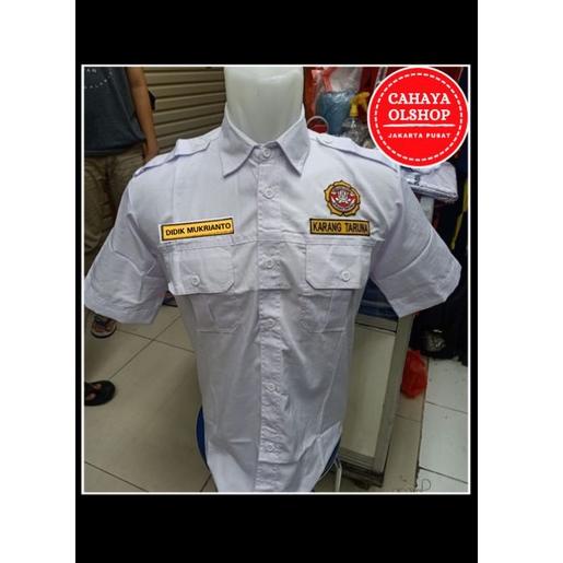 Jual Promo W0038 Kemeja Karang Taruna Baju Karang Taruna Seragam Katar Shopee Indonesia 4849