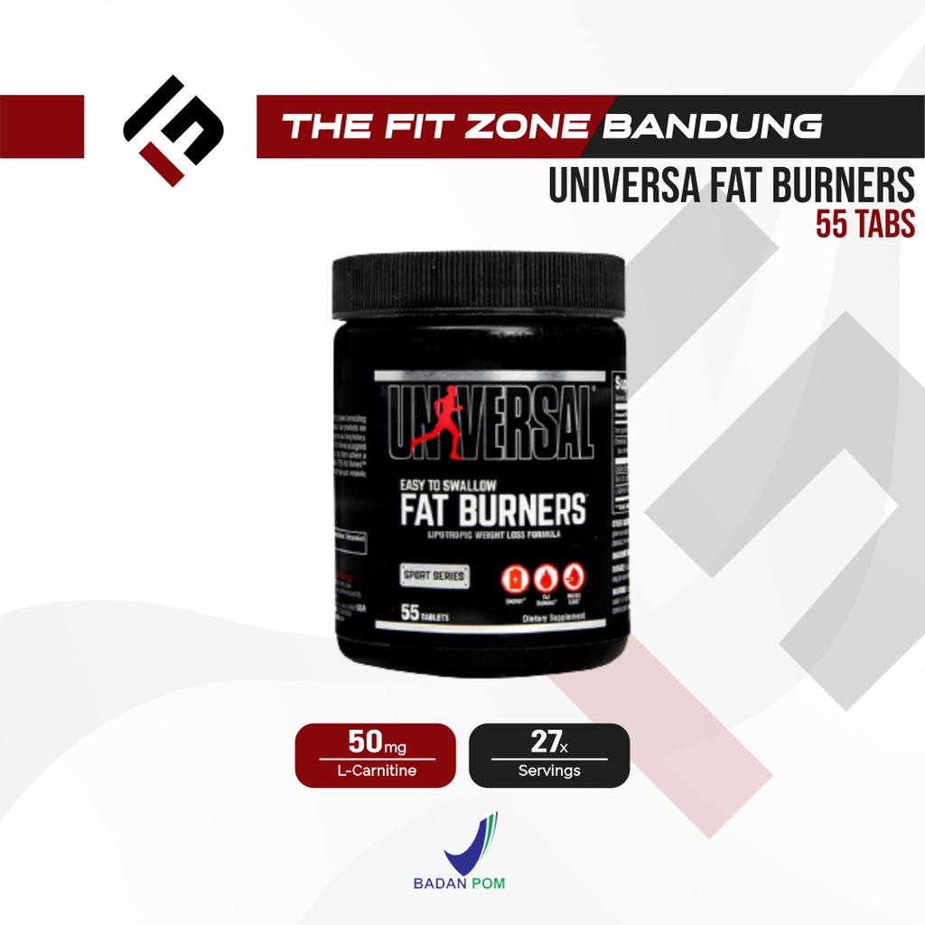 Jual Universal Fat Burner 55 Tablet BPOM Pembakar Lemak Shopee Indonesia