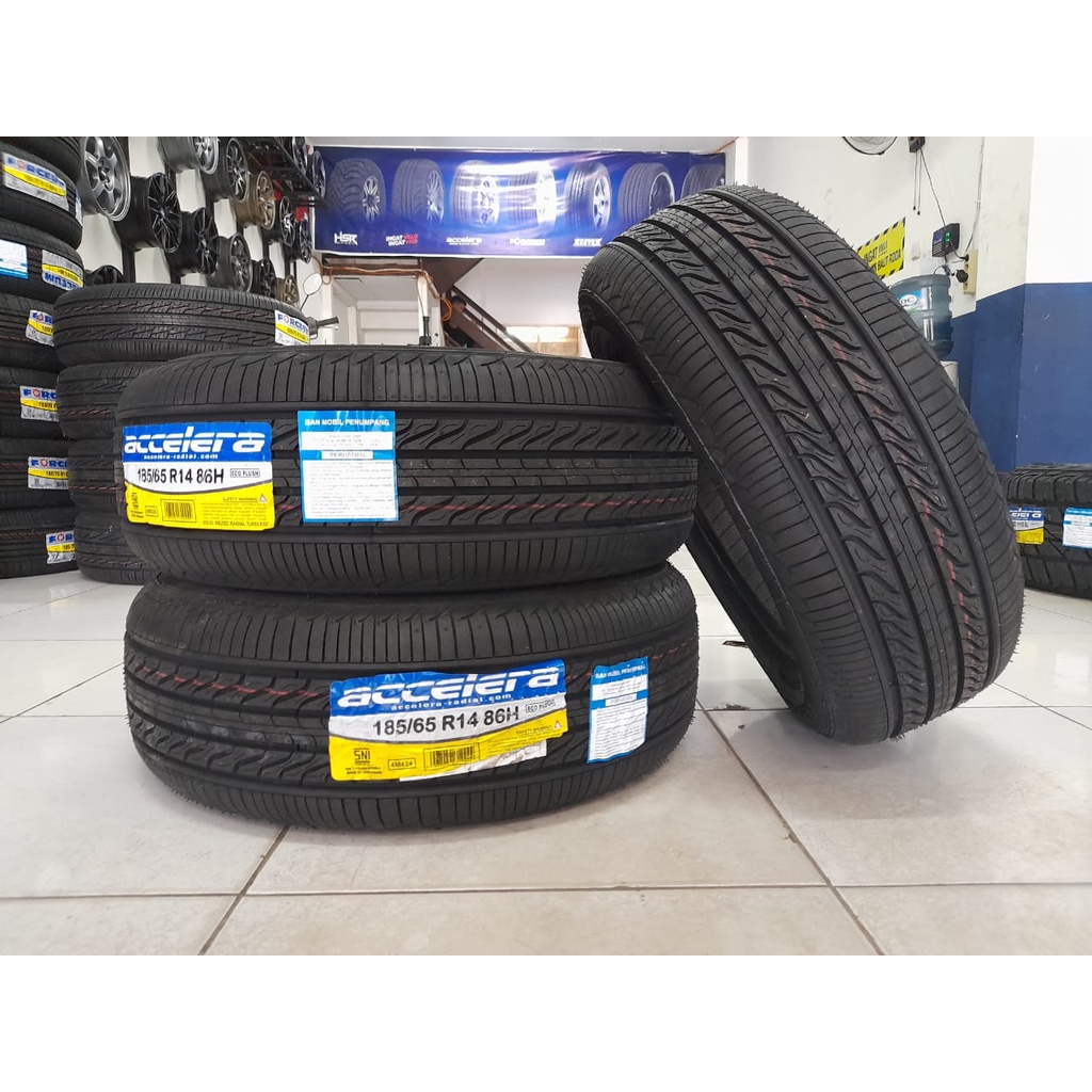 Jual Ban mobil ring 14 ACCELERA ECOPLUSH 185/65 R14 Gratis pasang ...