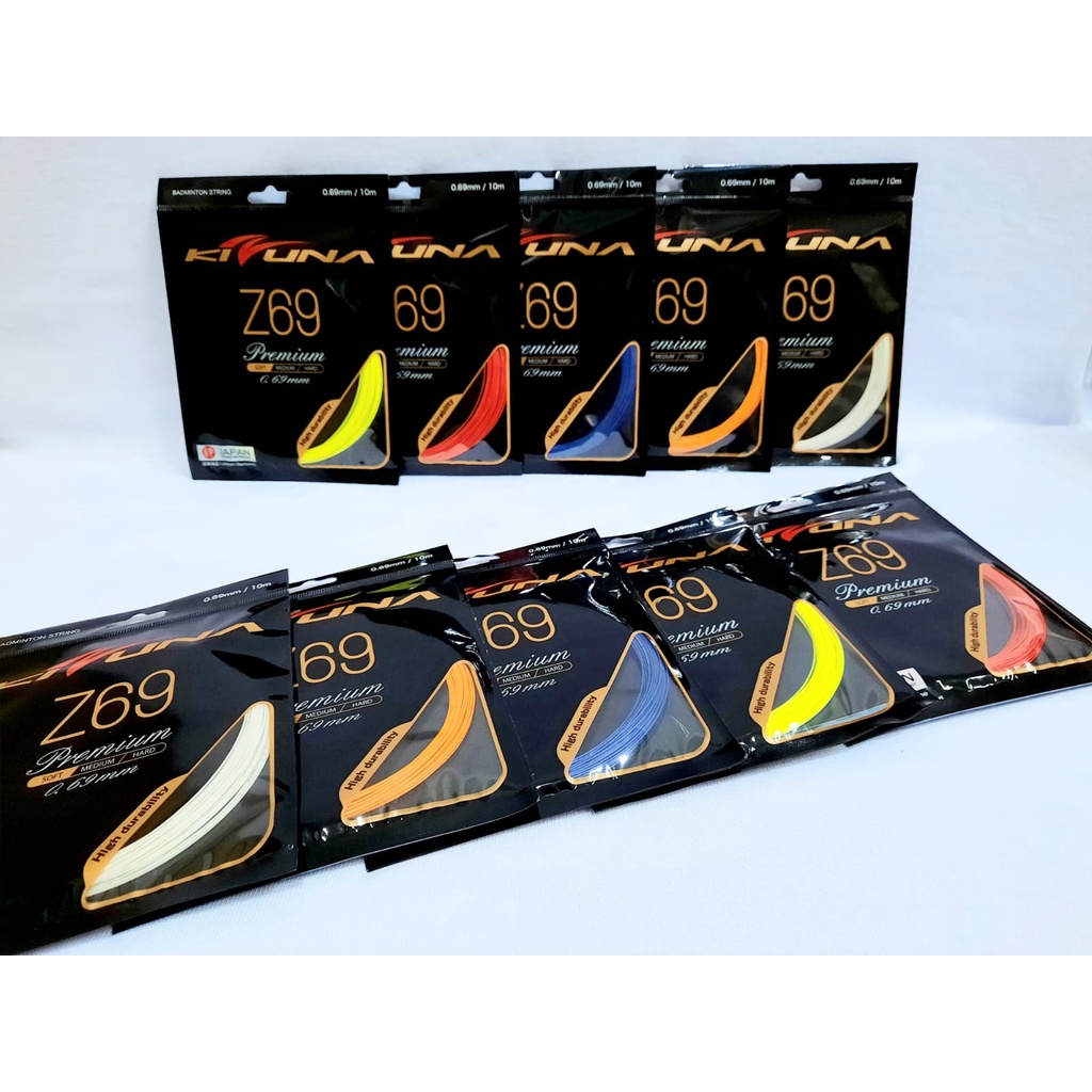 Jual Kizuna Senar Badminton Z69 Premium (0,69mm) | Shopee Indonesia