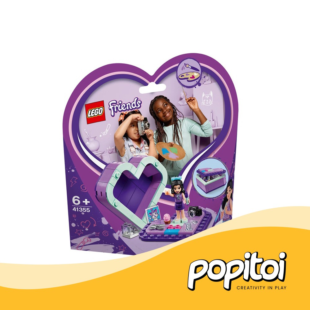 Jual Lego Friends 41355 Emma S Heart Box Badbox Shopee Indonesia