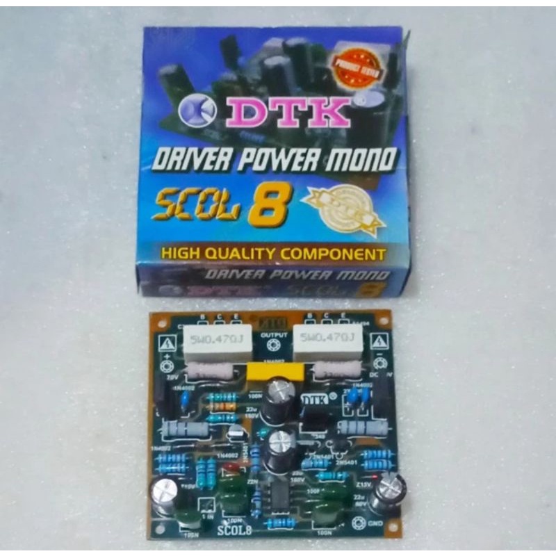 Jual KIT Driver SCOL 8 DTK 100-1300 Watt | Shopee Indonesia
