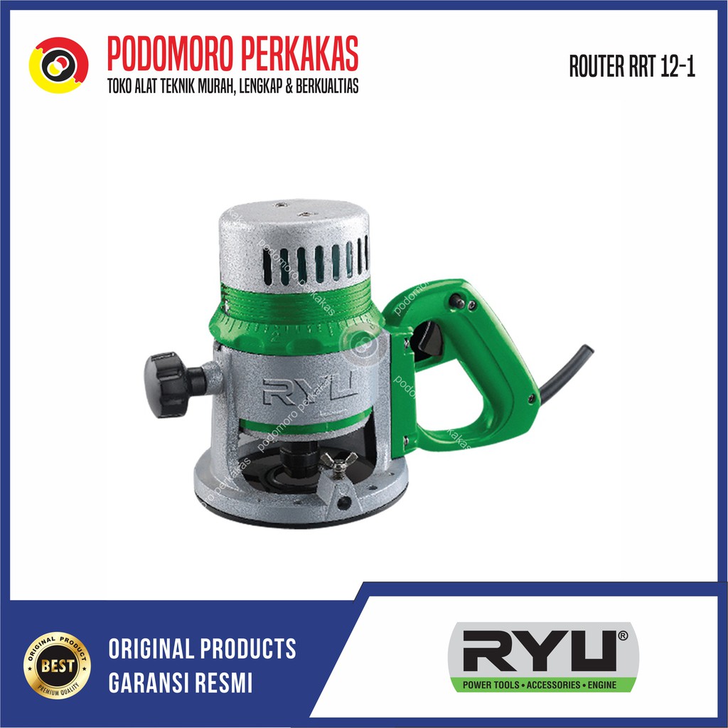 Jual RYU Router RRT 12-1 / Mesin Profil Kayu Tekiro RRT12-1 | Shopee ...