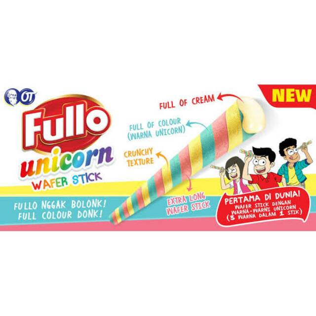 Jual FULLO UNICORN SWEET LEMON (20 x 14 gram) | Shopee Indonesia