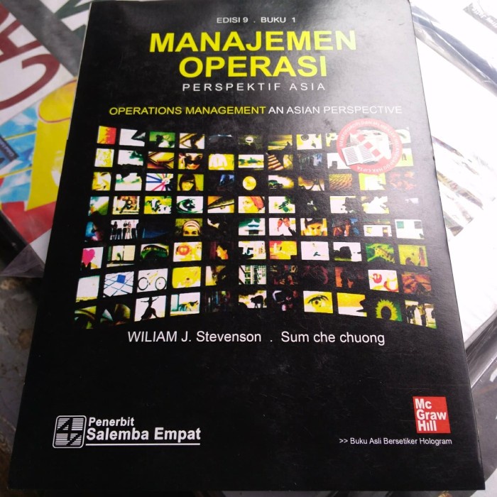 Jual Manajemen Operasi Edisi Buku By William Shopee Indonesia