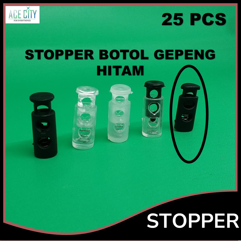Jual stopper botol bening/hitam/kecil/masker (25PCS) | Shopee Indonesia