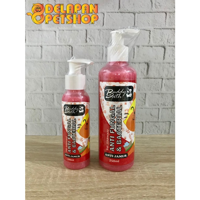 Jual KucingShampoo Buddy Bath Anti Fungal Pet Shampoo Sampo Anti