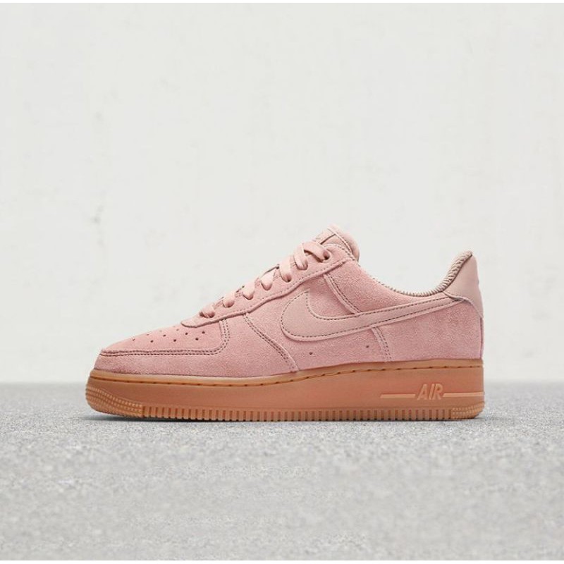 Nike af1 suede shop pink