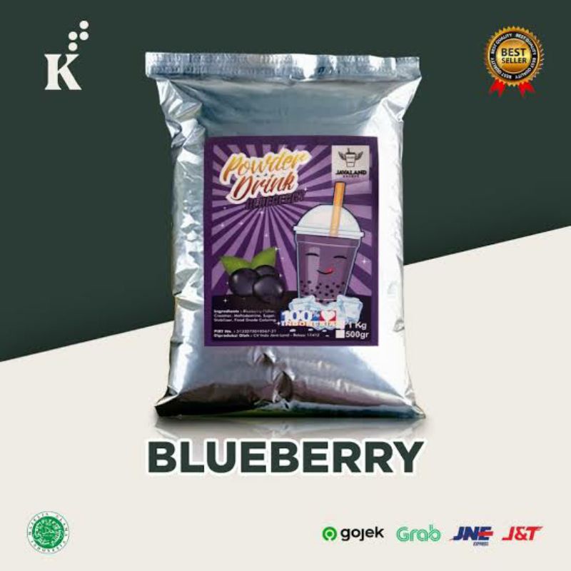 Jual Bubuk Minuman Blueberry 1Kg | Shopee Indonesia