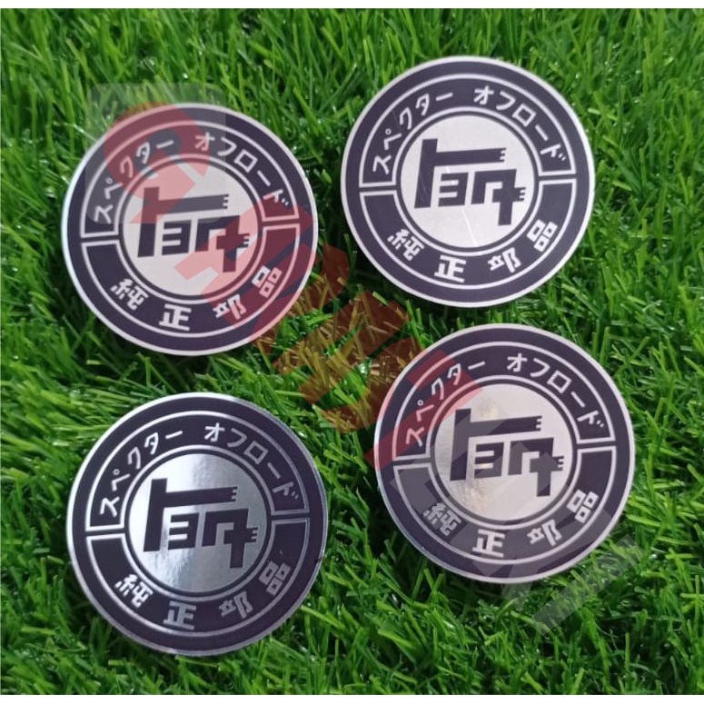 Jual STICKER DOP VELG TOYOTA KANJI 1 SET | Shopee Indonesia