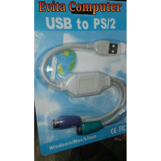 Jual Konektor atau Konverter USB to PS2 | Shopee Indonesia