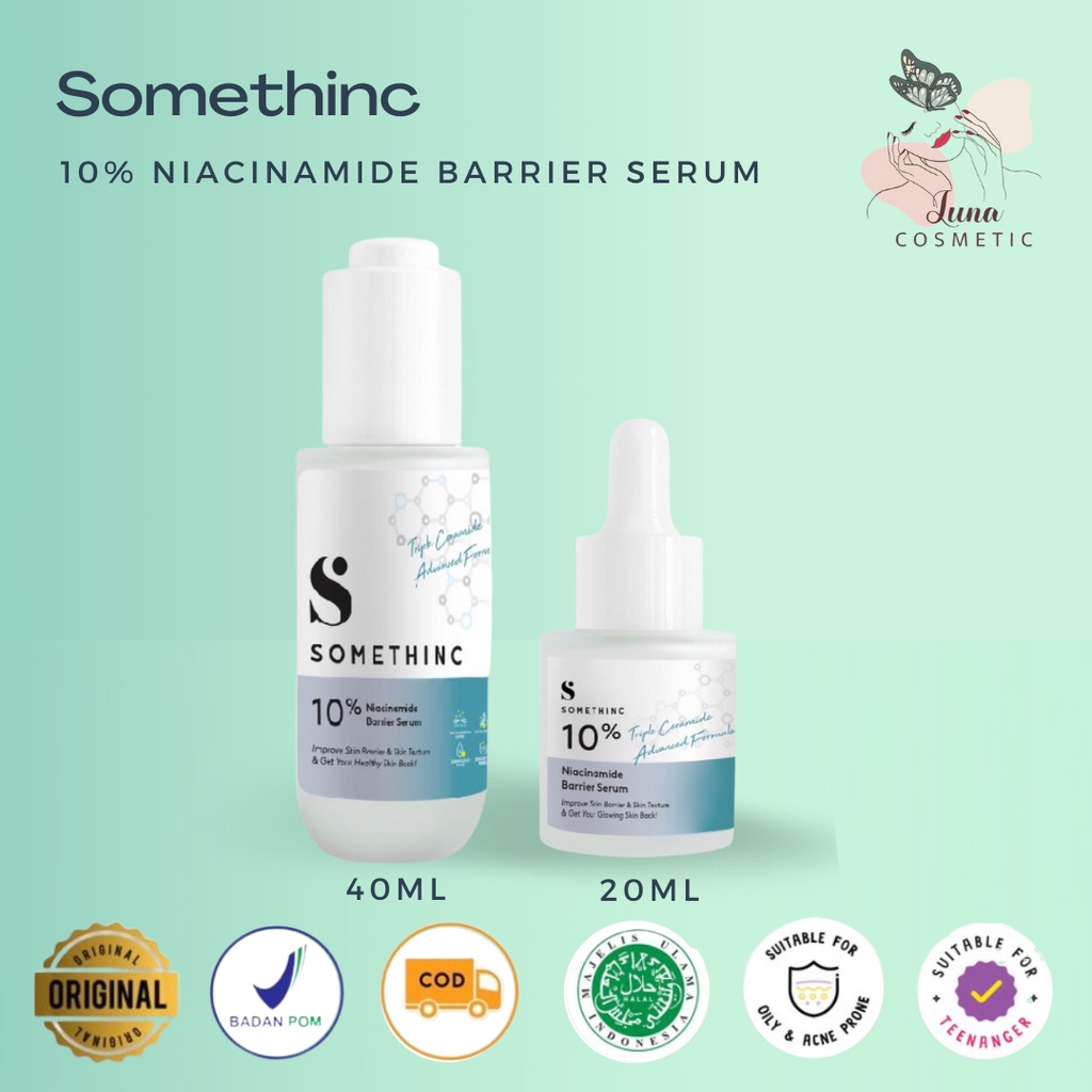 Jual Somethinc 10 Niacinamide Barrier Serum 20ml 40ml Shopee Indonesia 7598