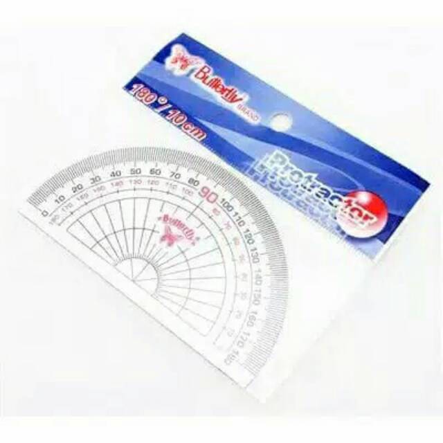 Jual Busur 180° | Protractor Butterfly | Shopee Indonesia