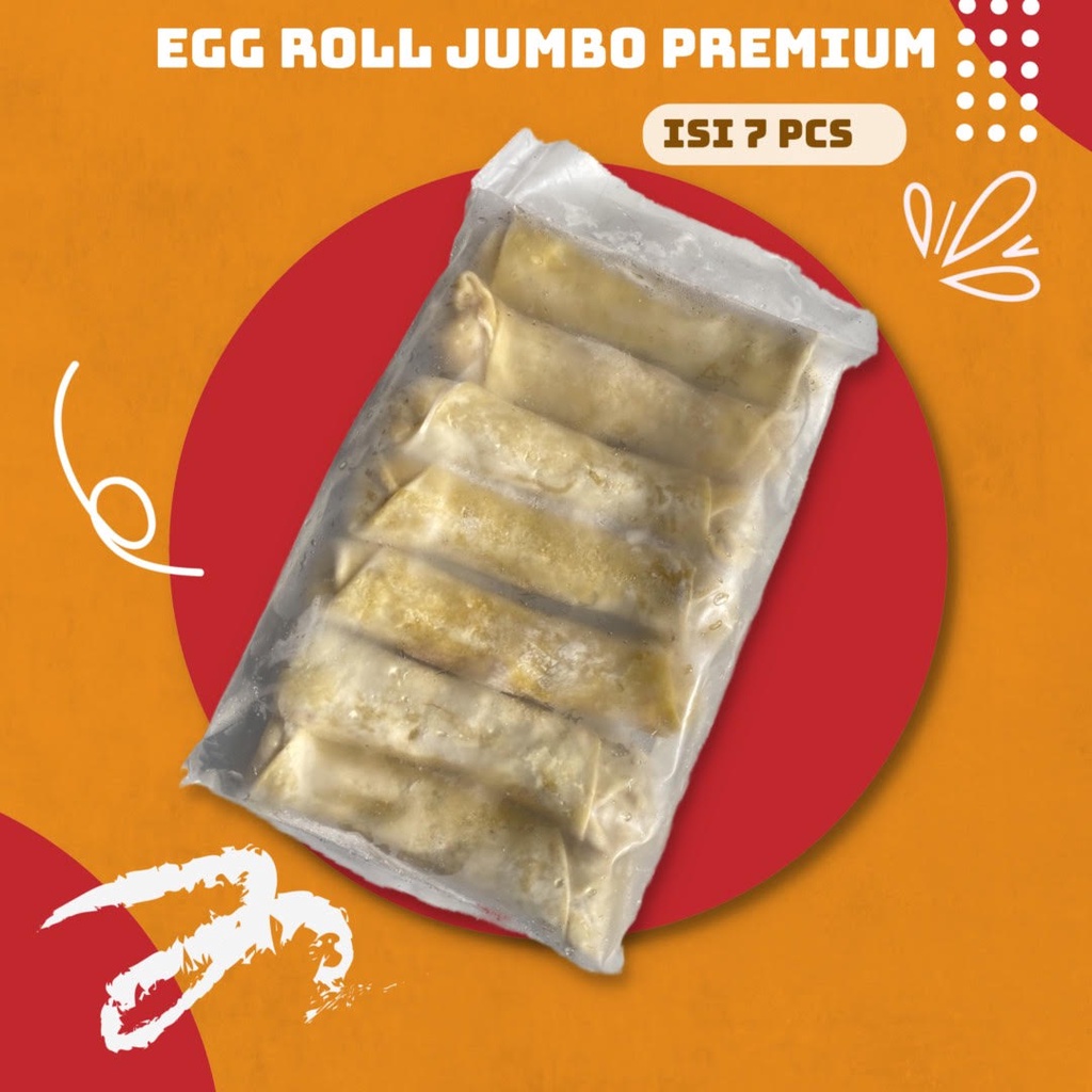 Jual Egg Chicken Roll Jumbo | Isi 7 Pcs | Shopee Indonesia