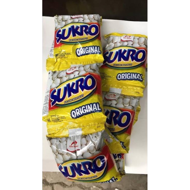 Jual Kacang Sukro 20gr Renceng Isi 10 Pcs Shopee Indonesia