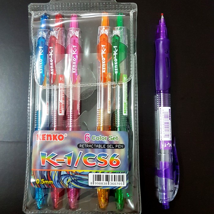 Jual Segera Miliki Pulpen Kenko K-1 / Cs6 6 Color Set 0.5Mm (Per Set