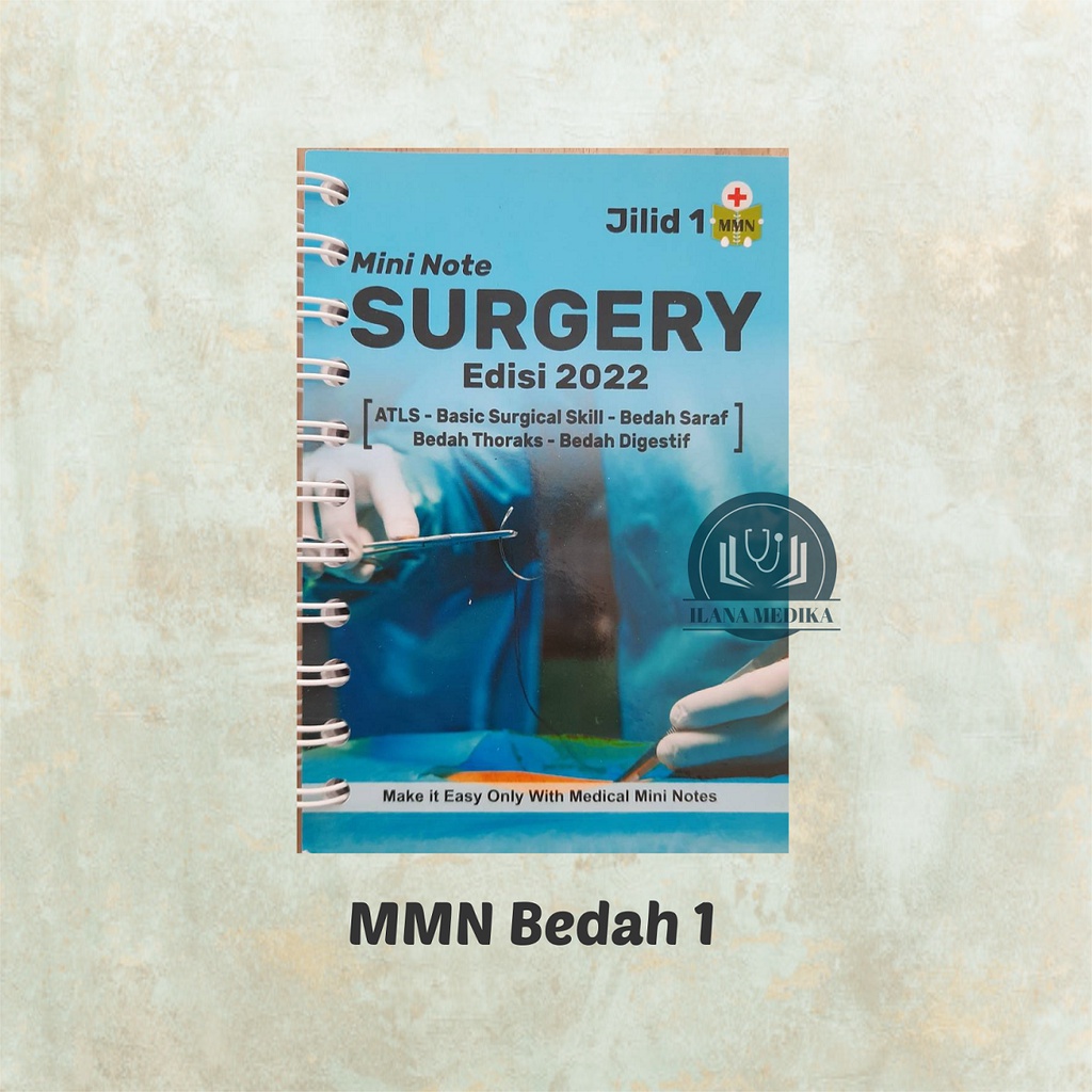 Jual Medical Mini Notes Surgery Jilid 1/ MMN Bedah/ MMN Surgery Jilid 1 ...