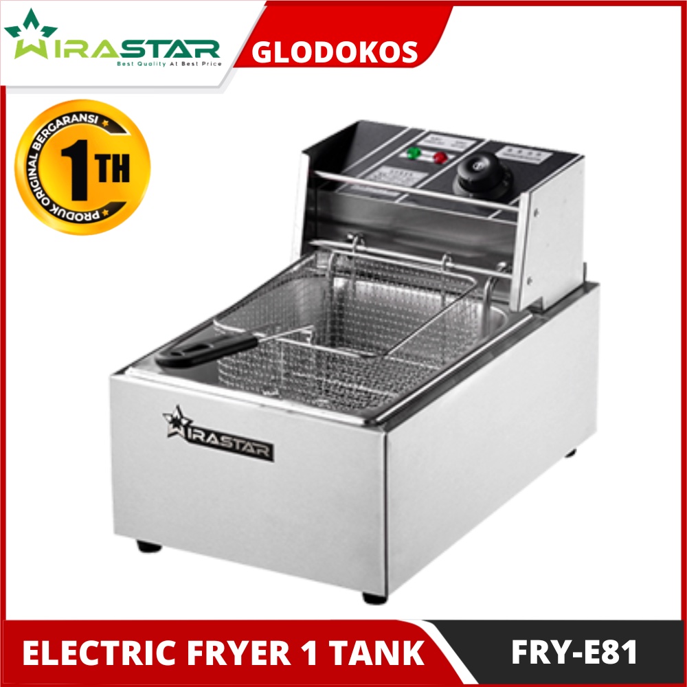 Jual ELECTRIC DEEP FRYER WIRASTAR FRY-E81 PENGGORENGAN AYAM KENTANG ...